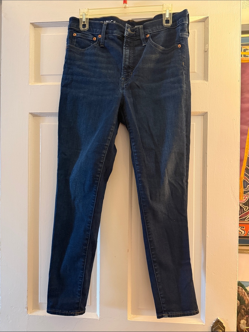 J Crew Toothpick Dark Blue Women’s Skinny Jeans